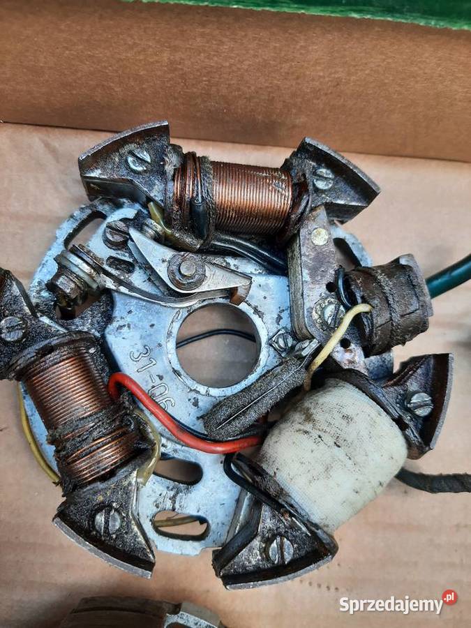 WSK 125 zapłon magneto stojan cewki 2 Stojany Strzyżewice