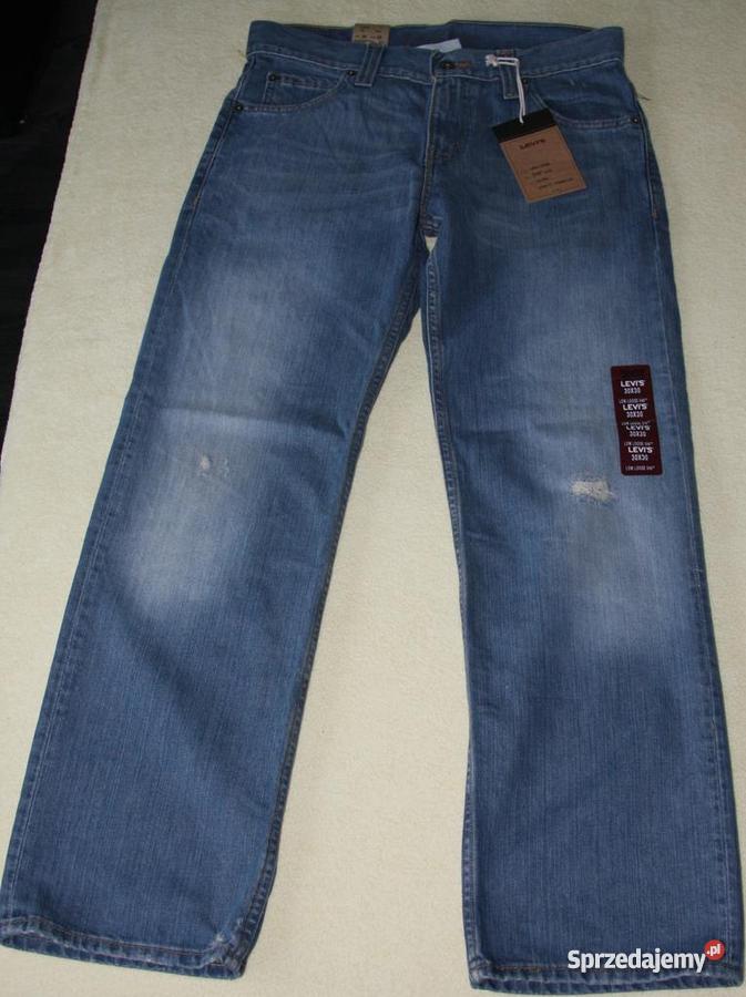 Spodnie nowe Levi's 549 Low Loose W30/L30 oraz W30/32męskie 