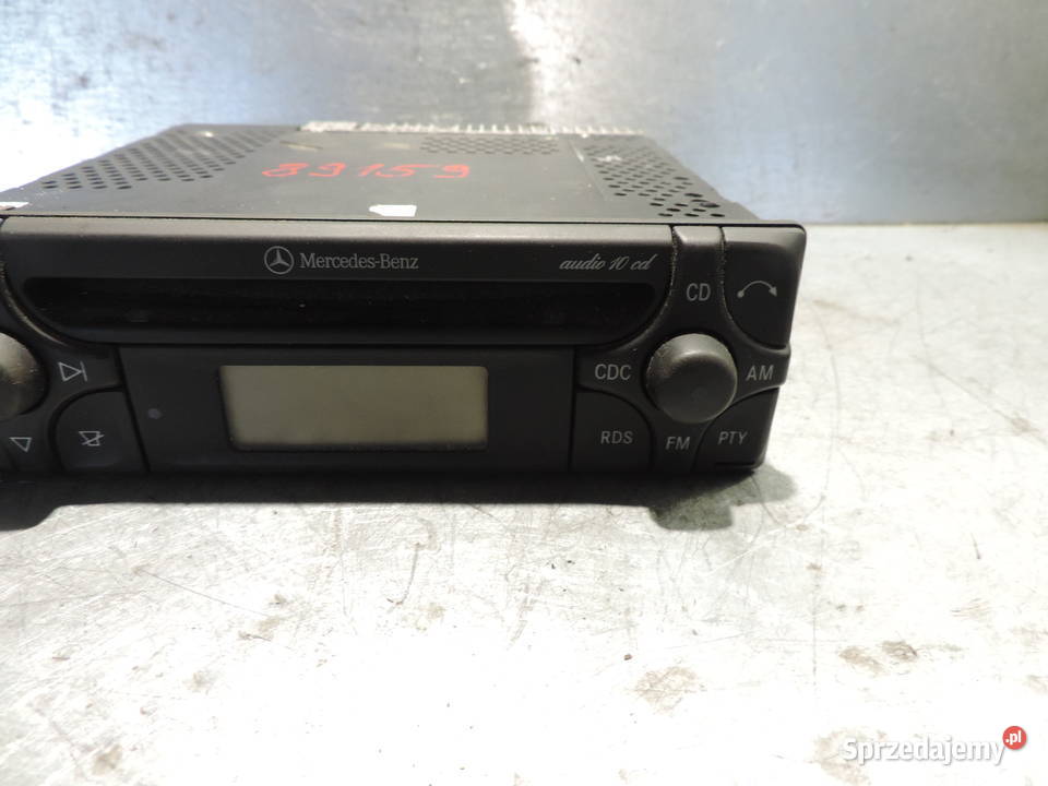 MERCEDES EKLASA W210 RADIO CD A1708200386 Rok produkcji 2000 Nowy Sącz