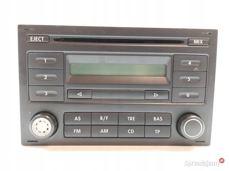 RADIO 6Q0035152G VW Volkswagen Polo IV 20022008 Sprzęt audio fabryczny sprzedam
