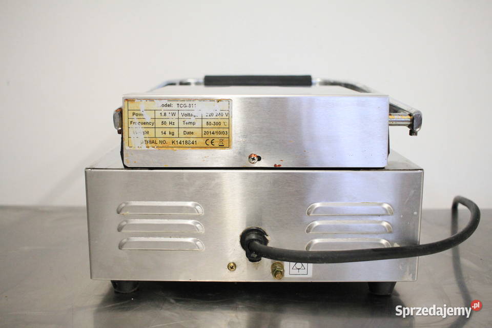 Elektryczny grill kontaktowy opiekacz TCG811 Katowice