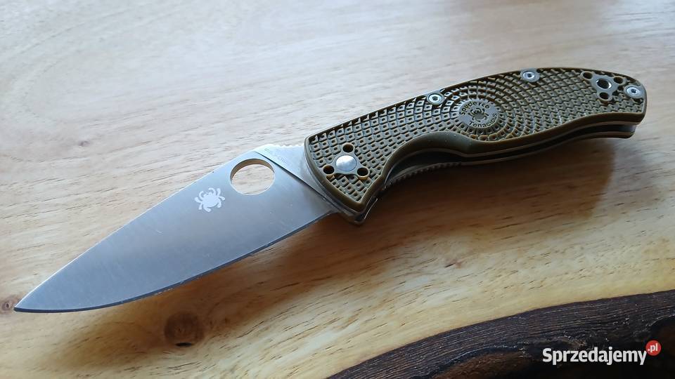 Folder Spyderco Tenacious FRN Plain Edge Green Lubartów