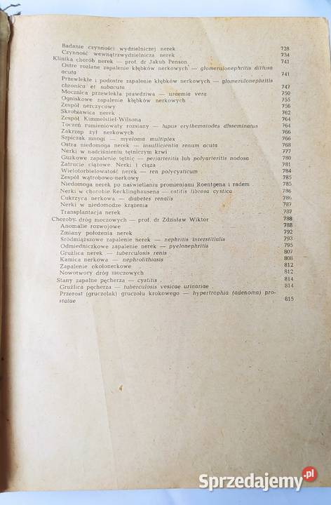 CHOROBY WEWNĘTRZNE Edward Szczeklik TOM I Hajnówka