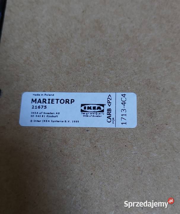IKEA ramka na 4 zdjęcia 9x 13 MARIETORP z czarny Ramki i ramy mazowieckie Warszawa