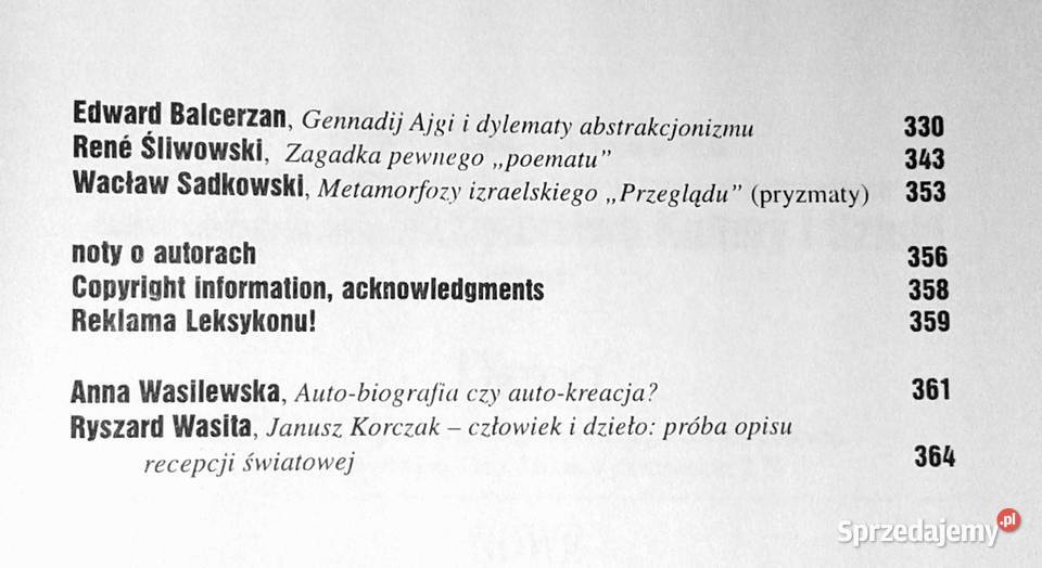 Literatura na świecie 45 309310 1997 Chełm