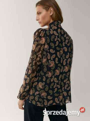 Koszula z wiskozy Massimo Dutti Gdańsk