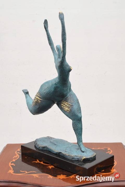 Łgarska Kobieta Figura Rzeźba z Brązu Brąz Kraków sprzedam