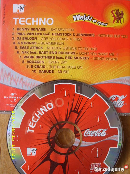 Techno CD TECHNOWEJDZ NA RYTM Wołów