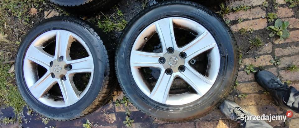 Felgi aluminiowe alufelgi koła Mazda 6 5x1143 70 aluminiowe