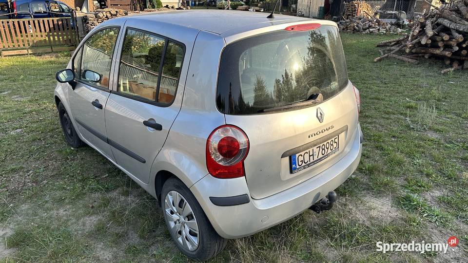Renault Modus 15 2006 małe spalanie hak manualna Chojnice