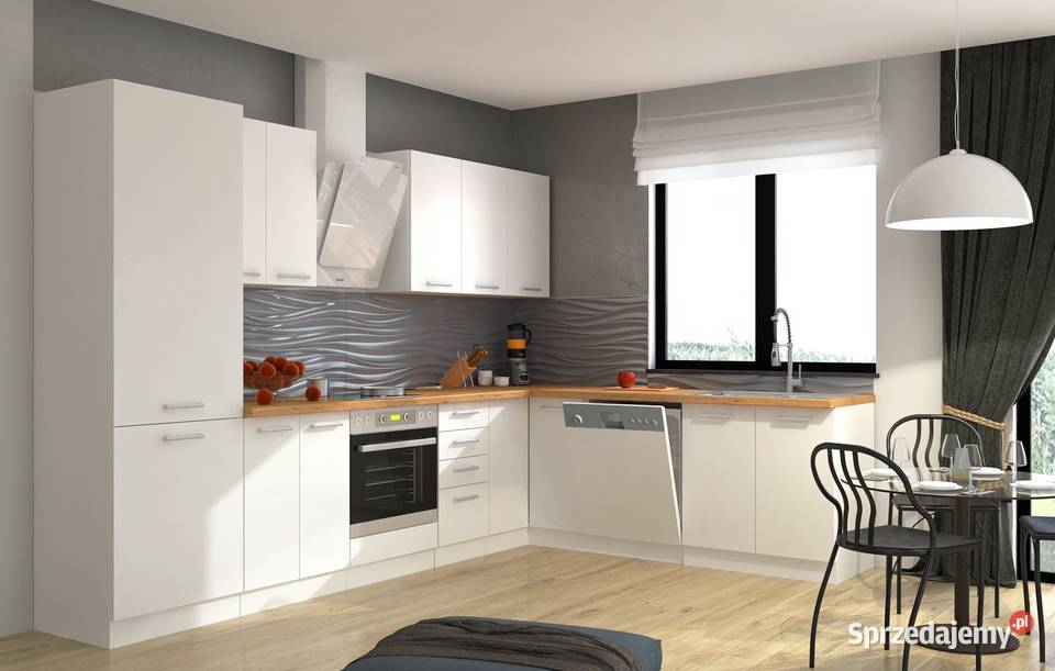 ZestawMeble szafki kuchenneKuchnia Biała Eko Komplety mebli Warszawa sprzedam