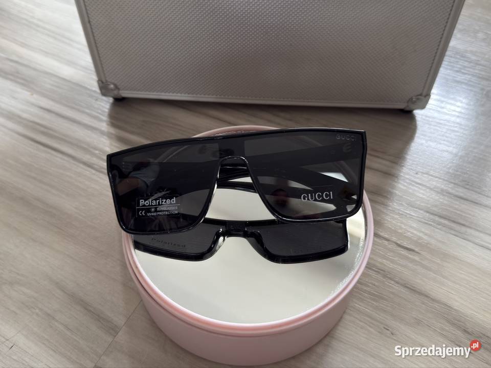 Okulary przeciwsłoneczne Gucci Filtr UV-400 kat. 4  Legnica