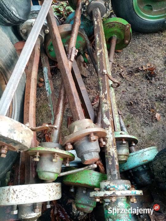 Oś z chamulcem na oba koła bez hamulca Dębica sprzedam