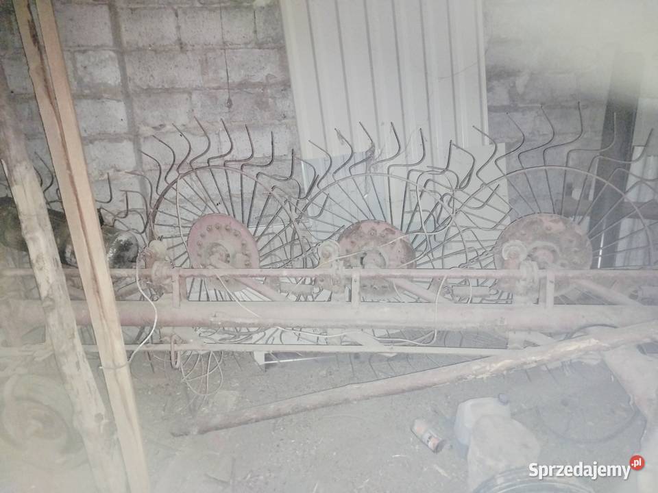 Sprzedam zgrabiarke 5 gwiazdową do siana