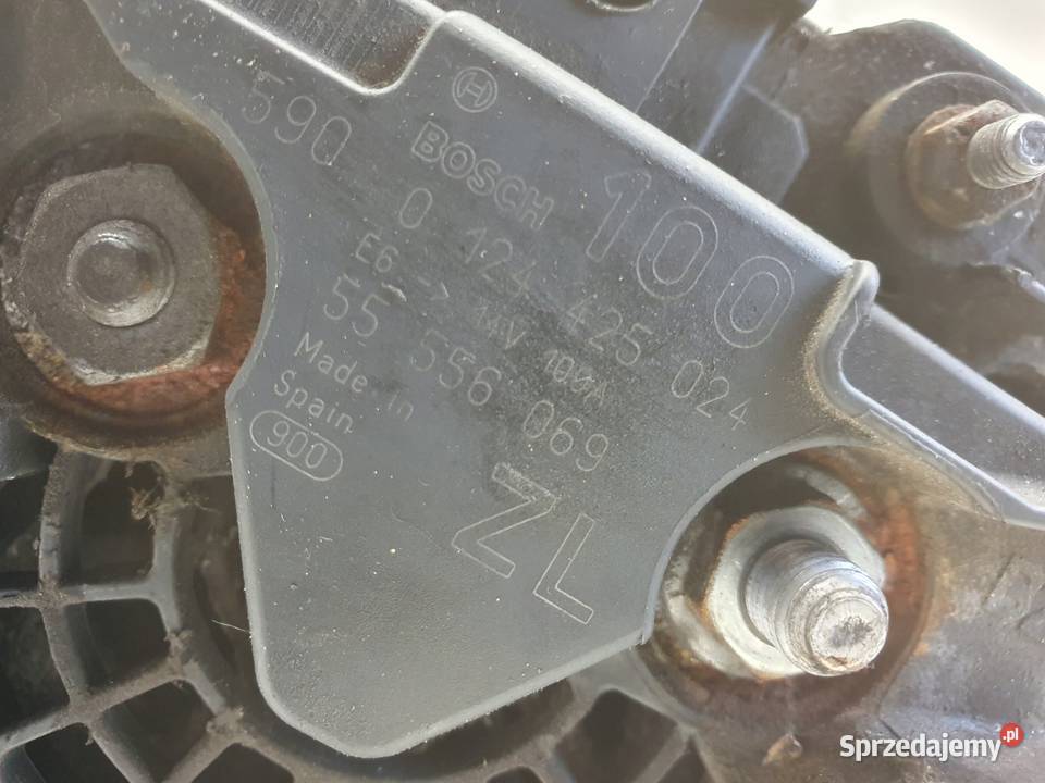 ALTERNATOR Opel Astra III H 14 16V 0124425024 Rudka