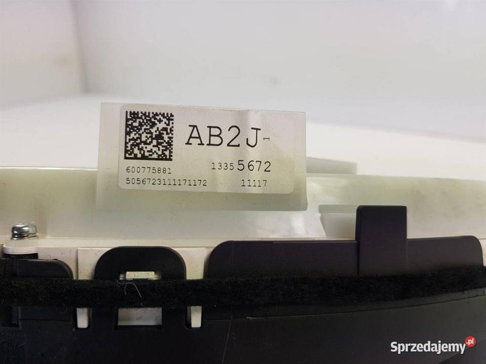 LICZNIK ZEGAR ASTRA J 13355672 osobowe