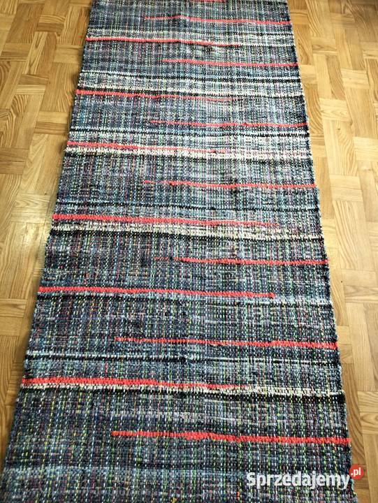 Chodnik ręcznie tkany na krośnie
