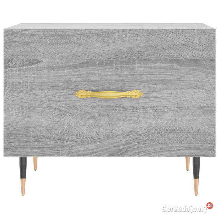 Stolik kawowy szary dąb sonoma 50x50x40 WM829360 mazowieckie Warszawa