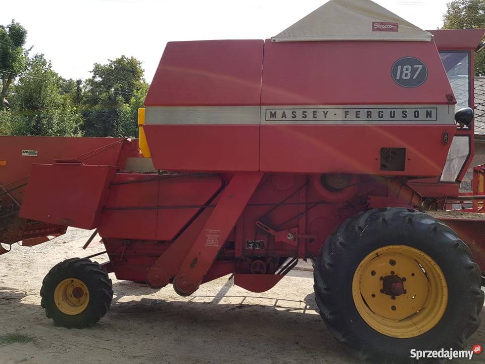 Kombajn Massey Ferguson 187 Kabina Kombajny Wirkowice Drugie