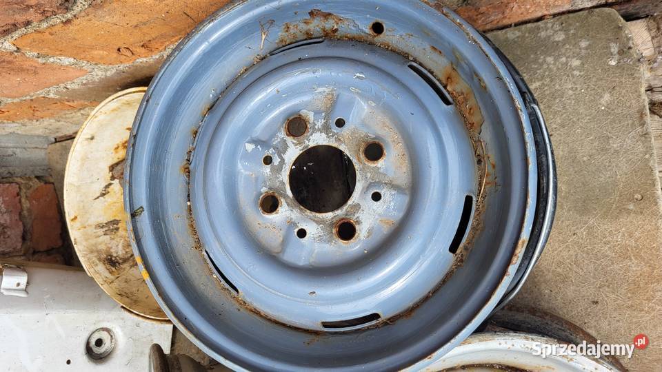 felga Fiat Maluch 126p stalowe
