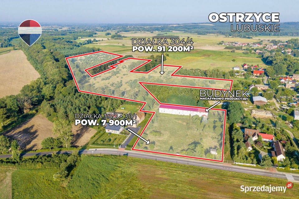 Nieruchomość inwestycyjna 99100 m Ostrzyce sprzedam