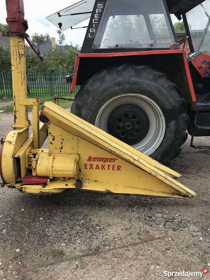 Sieczkarnia jednorzędowa Kemper Pozostałe wielkopolskie Cisew