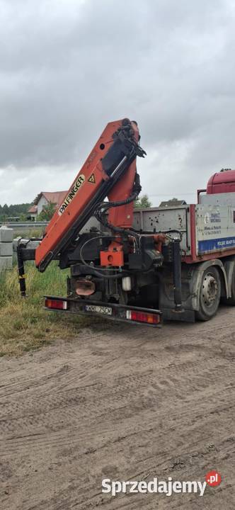 Scania 124 380 HDS palfinger pk9501 105000cm3 Wielbark