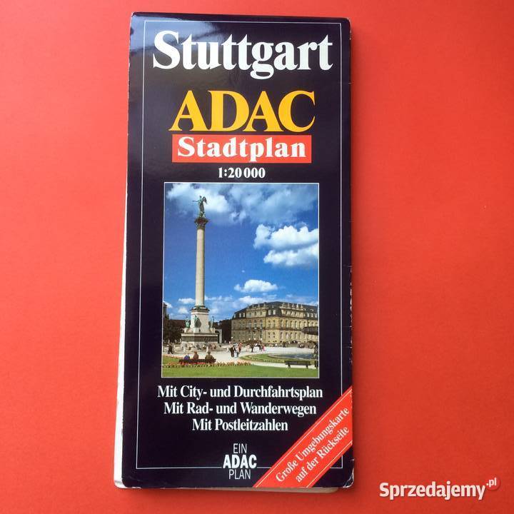 1893 Plan Stuttgart sprzedam