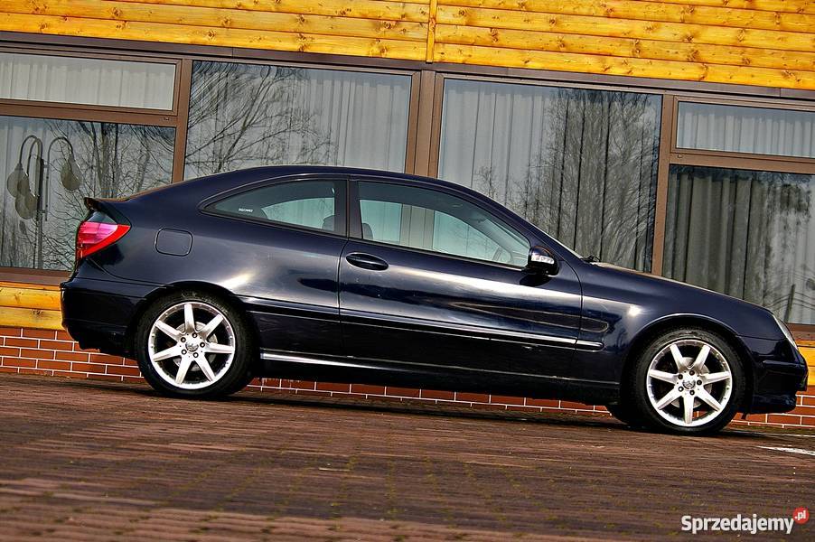 Mercedes Benz Klasa C 200 COUPE LPG Bezwypadkowy Grotniki