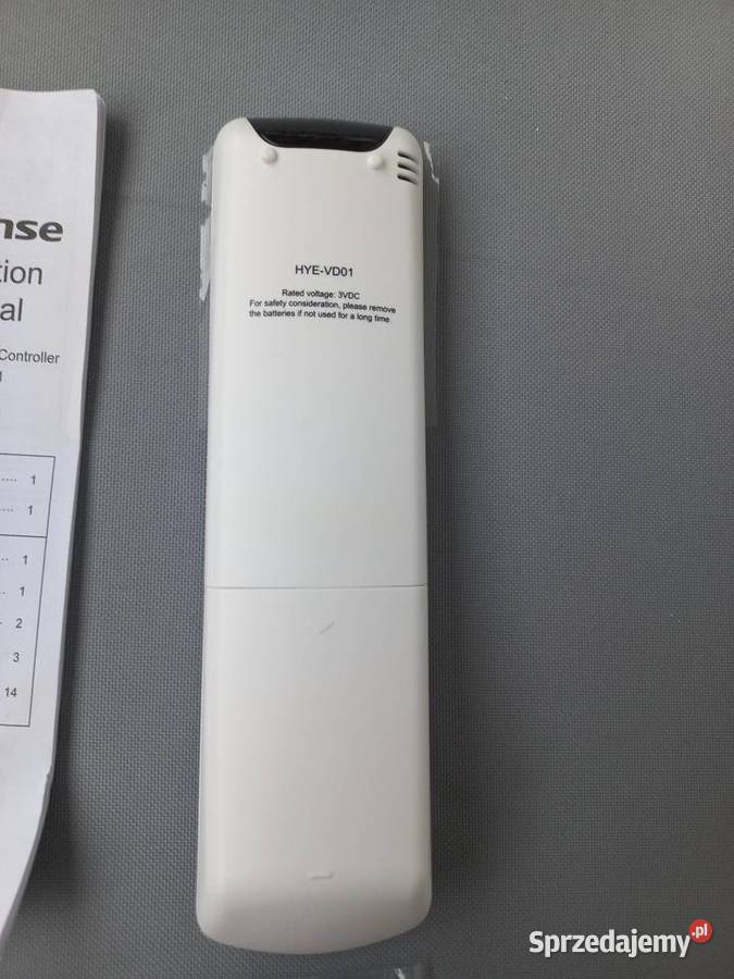 Pilot klimatyzatora Hisense Warszawa