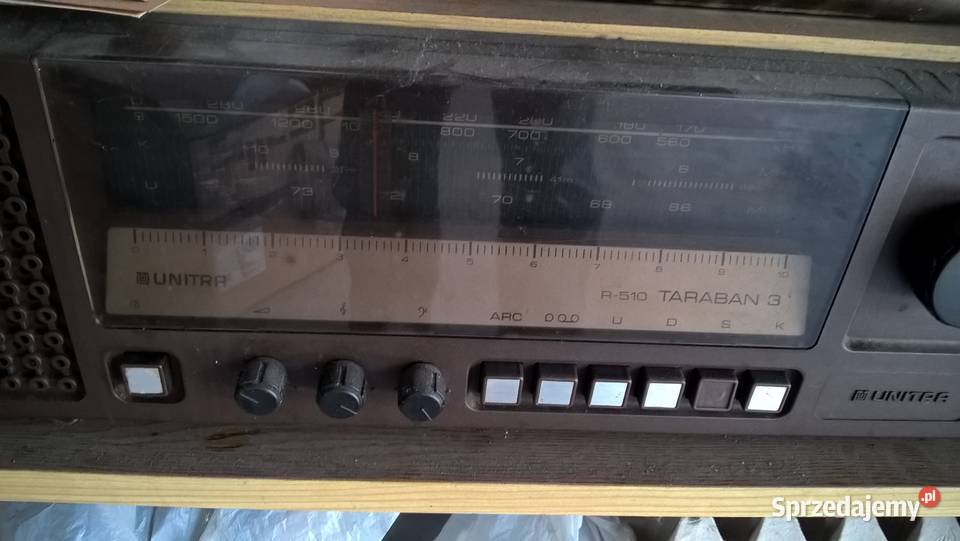 Radio R510 TARABAN 3 UNITRA Antyk Radioodtwarzacze