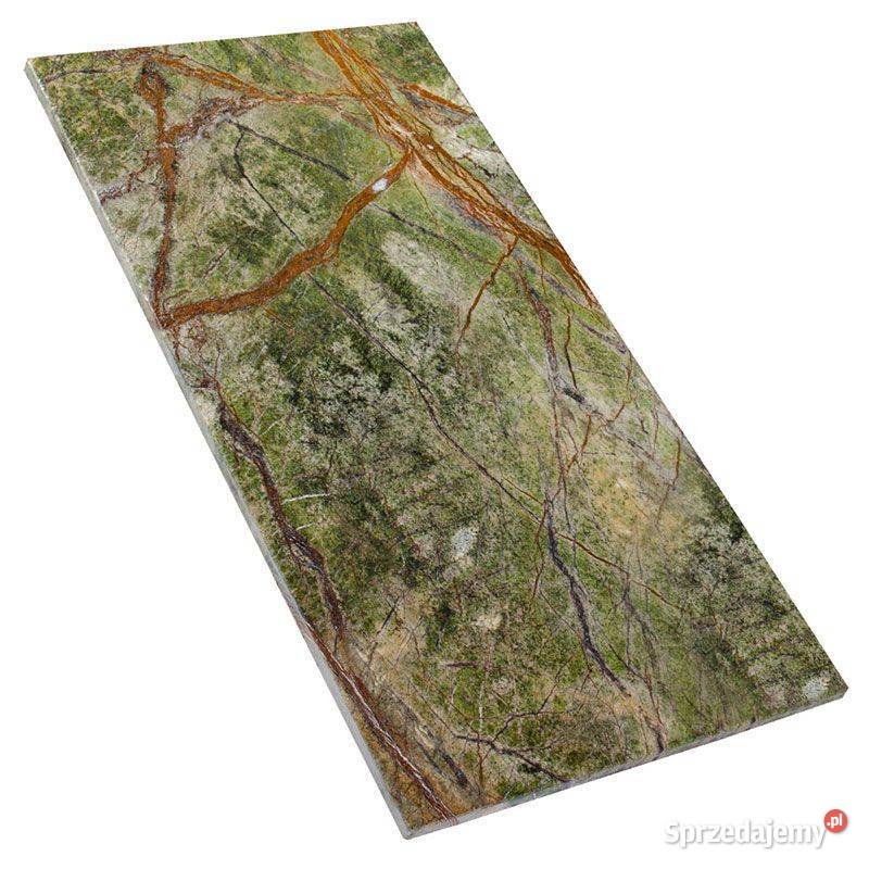 Płytki kamienne Marmur Rain Forest Green