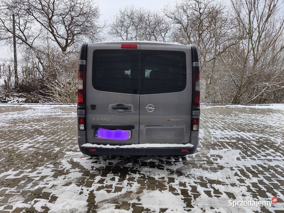 Opel Vivaro B LONG 16 BiTurbo 140 2015 9 os świętokrzyskie Bogoria