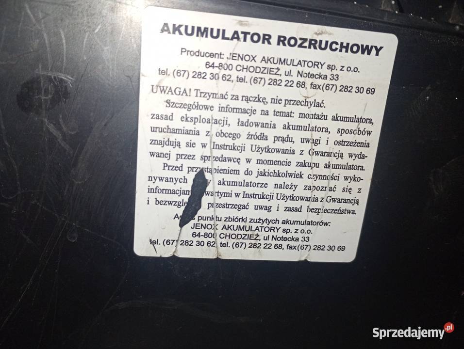 Okazja Akumulator używany power linę 080 660 80 dolnośląskie Wrocław