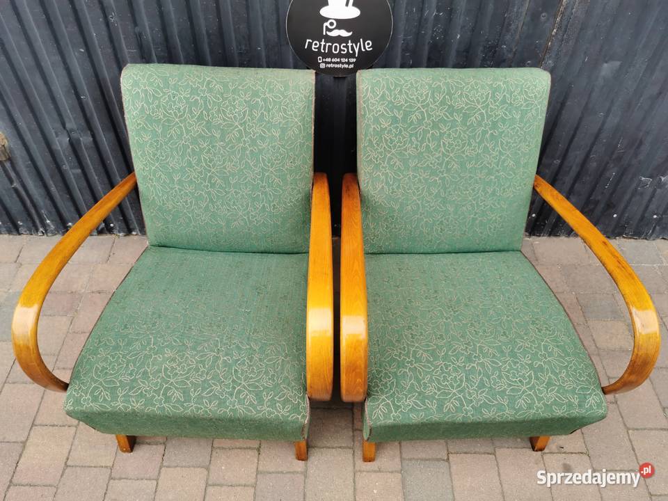 Fotel ART DECO typ H227 J Halabala śląskie Pogórze