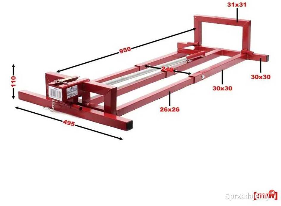 NOWY Podnośnik do kosiarki quada traktorka 400 Pozostałe Warszawa