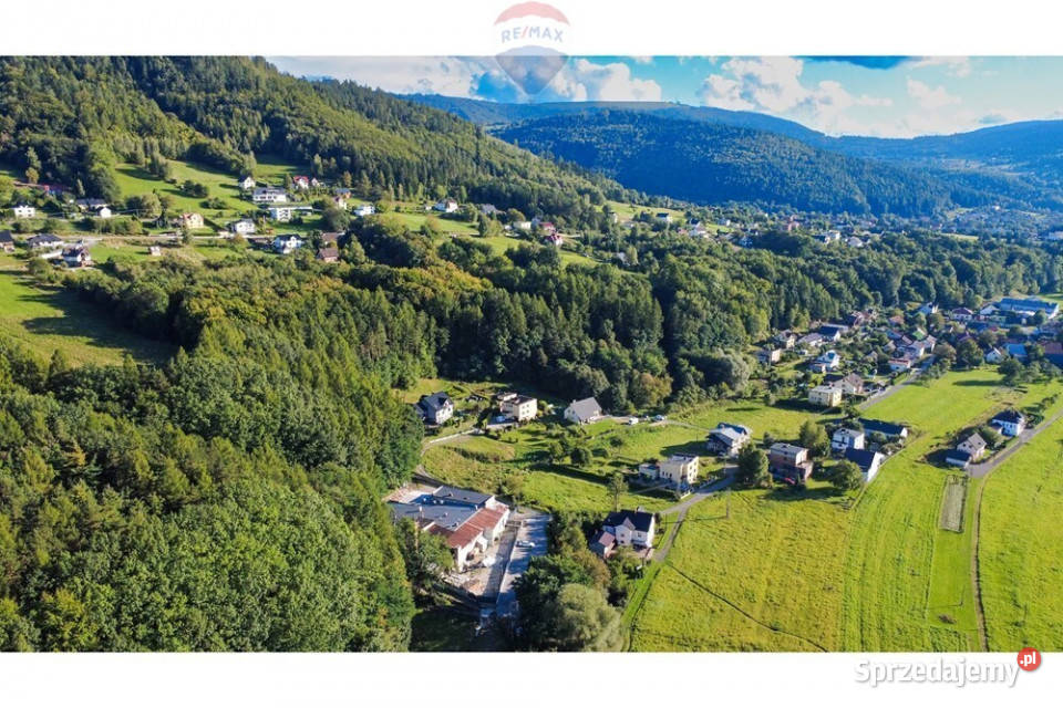 Działka budowlanorolna 1842 m Porąbka