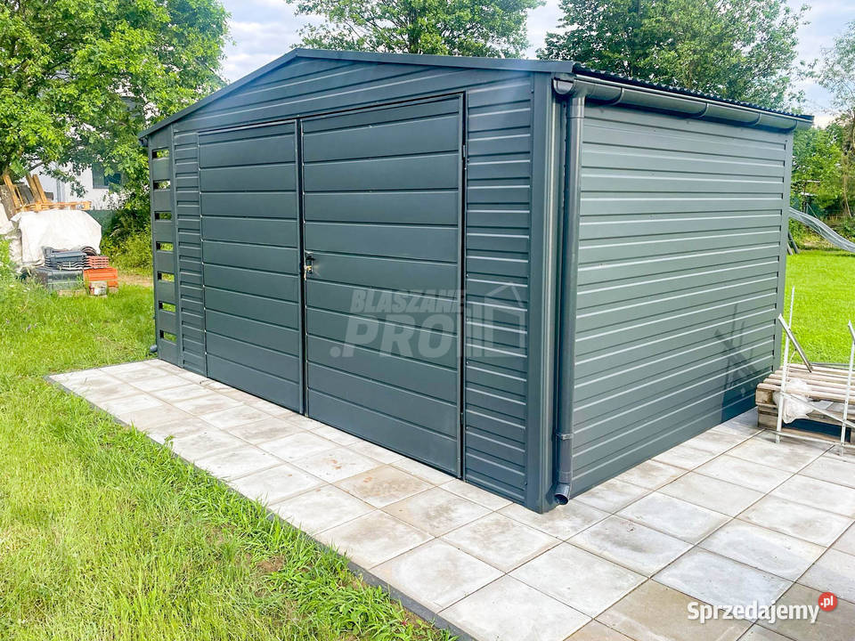 Schowek domek ogrodowy 4x25m Wiata 05m Brama 458zł/m2 Grudziądz