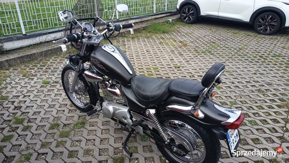 Sprzedam motocykl Sym Husky 125 manualna