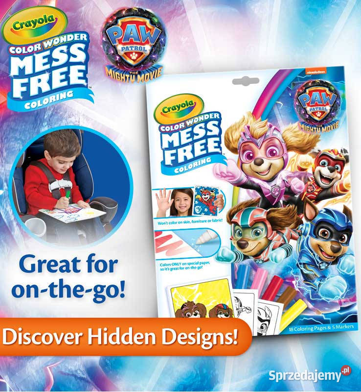 Crayola Niebrudzące Kolorowanki Magiczne Pisaki Mogilany