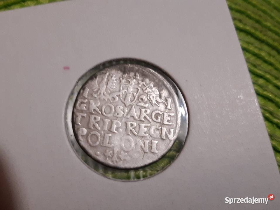 moneta srebrna Zygmunta III Waza z 1621r Łomża