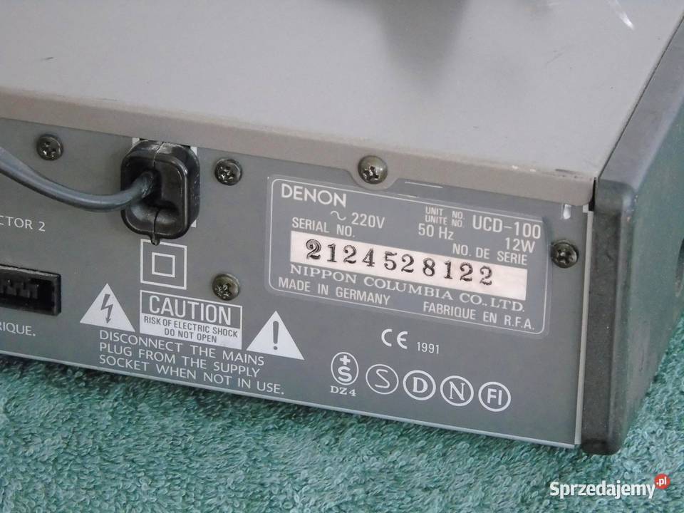 Odtwarzacz płyt CD Denon UCD100 działa WYSYŁKA Jasło sprzedam