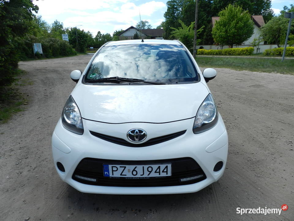 Toyota Aygo 5drzwi Klima SERWIS 1właściciel Puszczykowo