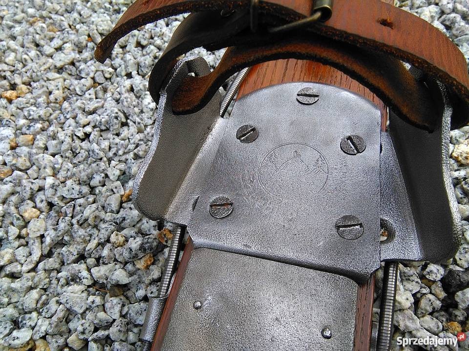 Stare drewniane narty 1939 Szklarska Poręba