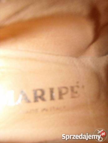 Włoskie półbuty pantofle botki 39 MARIPE Inna marka