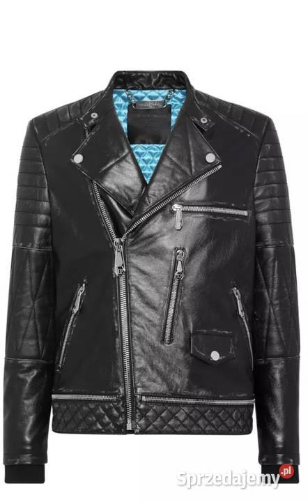 Kurtka skórzana Philipp Plein XXL nowa Rozmiar XXL lubelskie Lublin