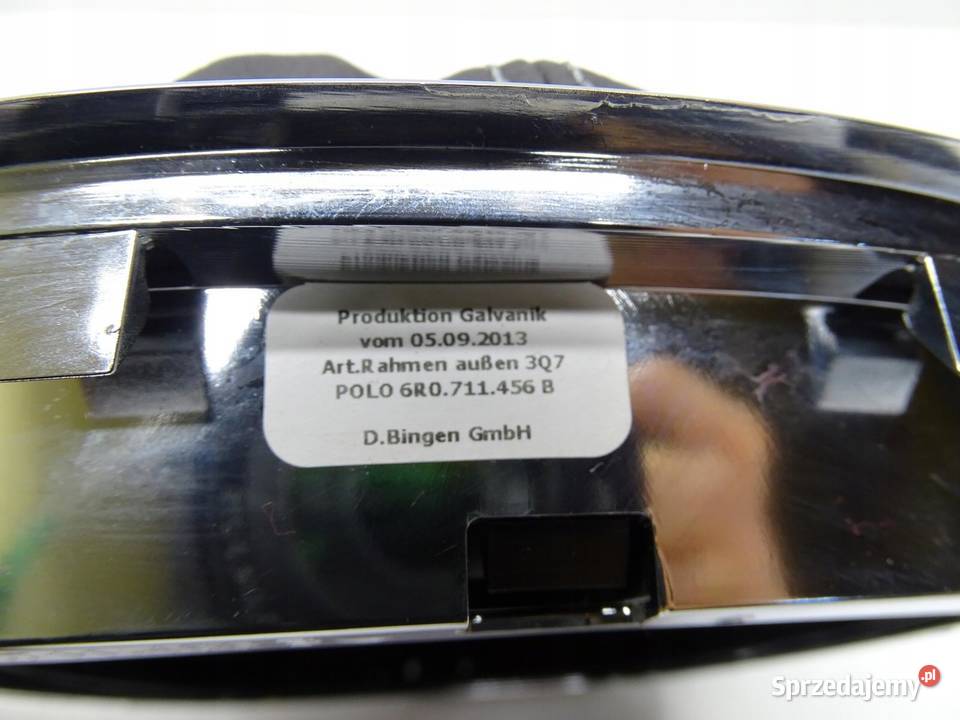 MIESZEK GAŁKA ZMIANY BIEGÓW VW POLO V 6R SKÓRA 6