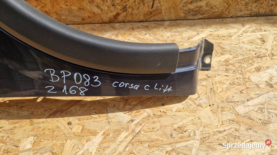 OPEL CORSA C LIFT BŁOTNIK PRZÓD PRZEDNI PRAWY wielkopolskie Słowikowo