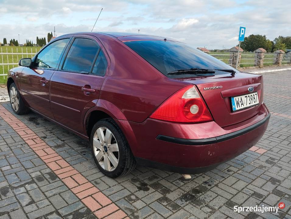 Ford Mondeo MK3 Korsze