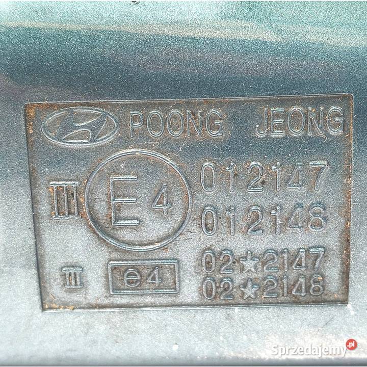 LUSTERKO LEWE Hyundai Santa Fe I 200006 osobowe Części samochodowe lubelskie Chełm